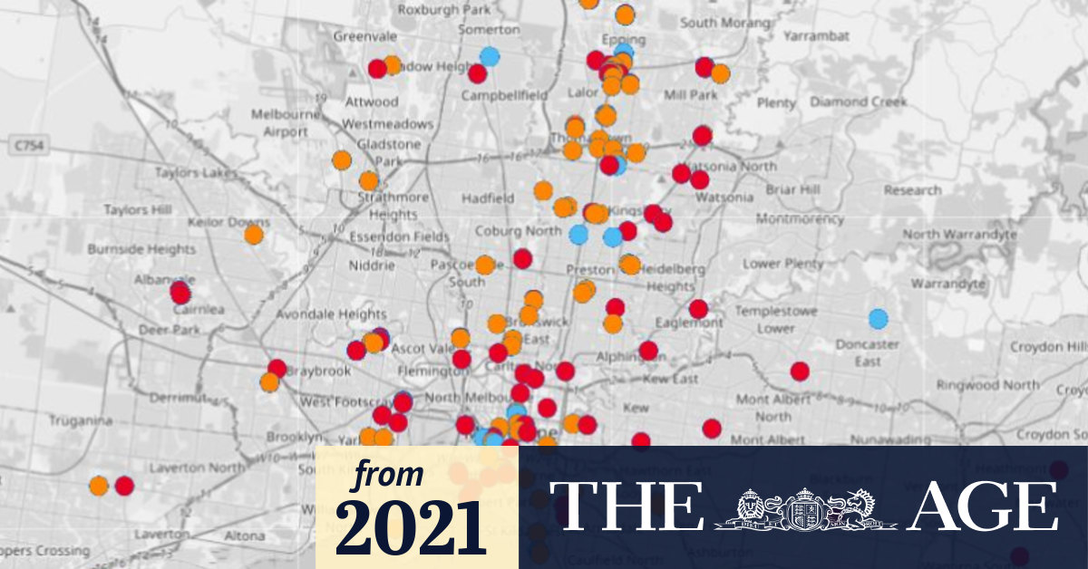 Victoria COVID Melbourne exposure sites where are they?